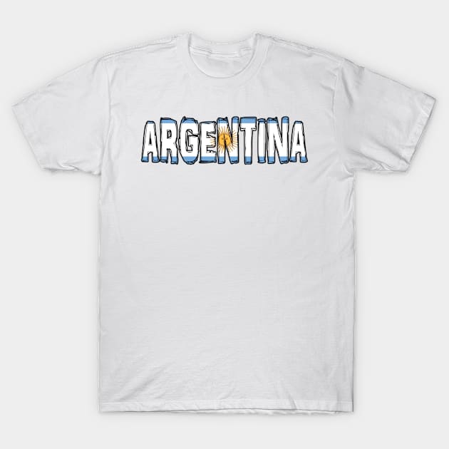 Argentina T-Shirt by Design5_by_Lyndsey